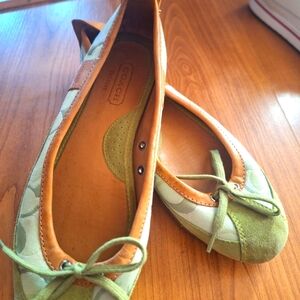 Coach ballet flats
